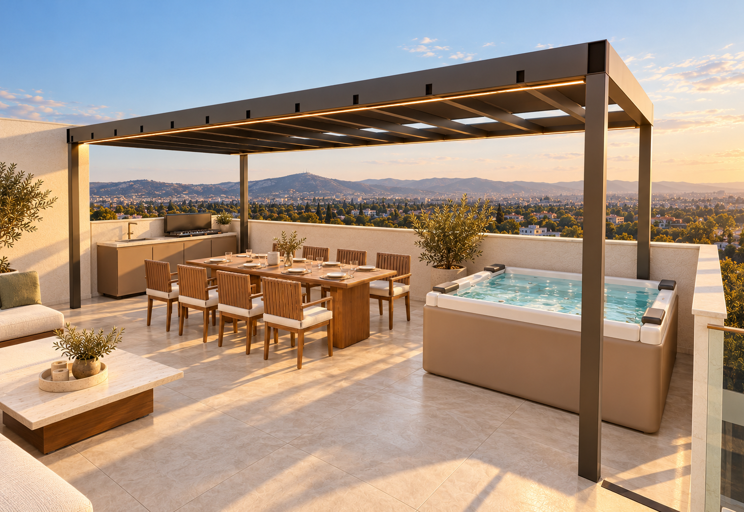 Jacuzzi και BBQ
